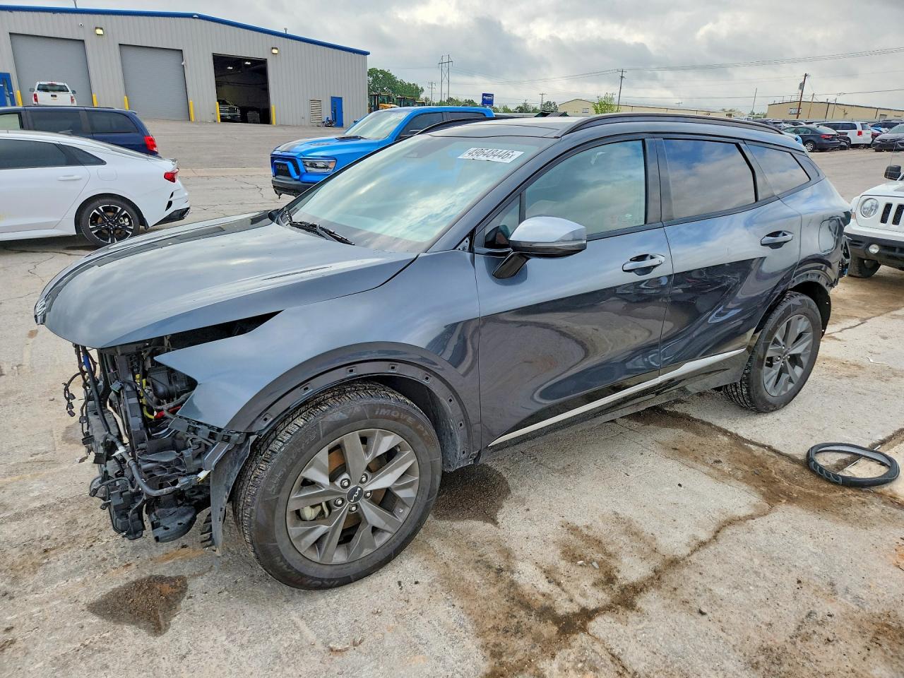 2023 Kia Sportage SX, VIN 5XYK43AF9PG042544 — Частичный ремонт