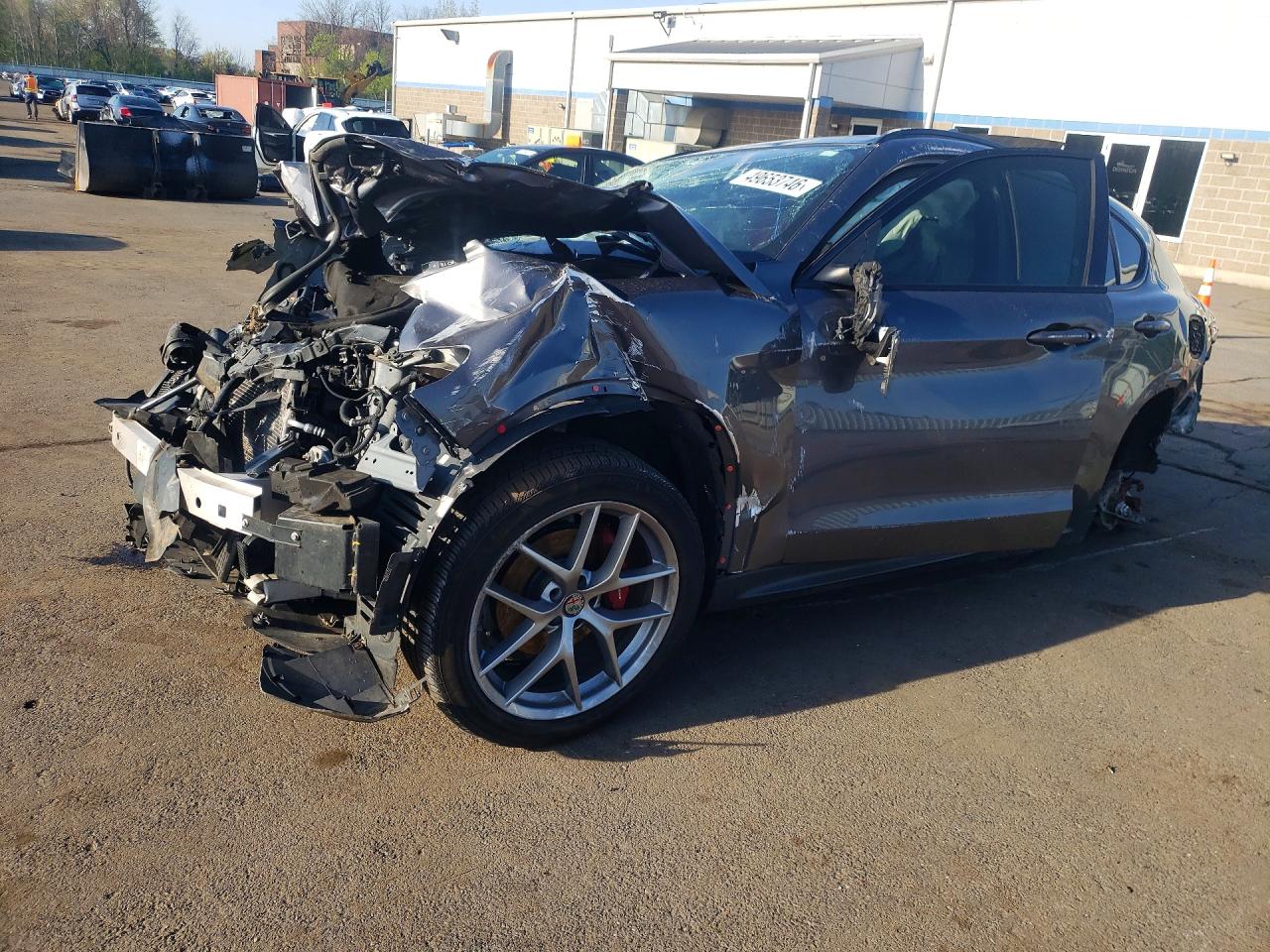 2018 Alfa Romeo Stelvio Ti Sport, VIN ZASFAKNN1J7C17807 — All over