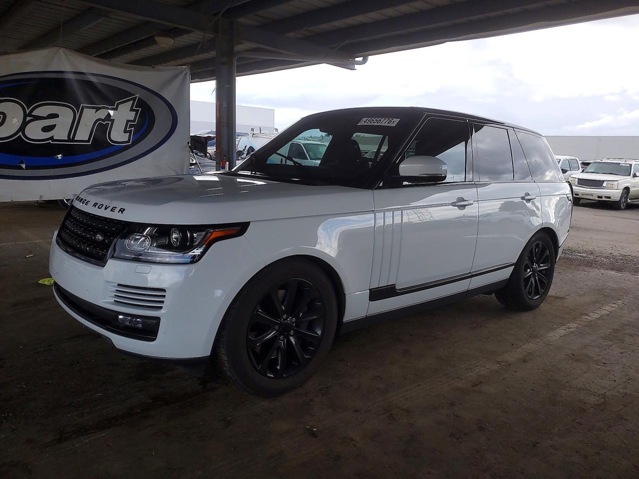2016 Land Rover Range Rover HSE, VIN SALGS2PFXGA315304 — Auction photo