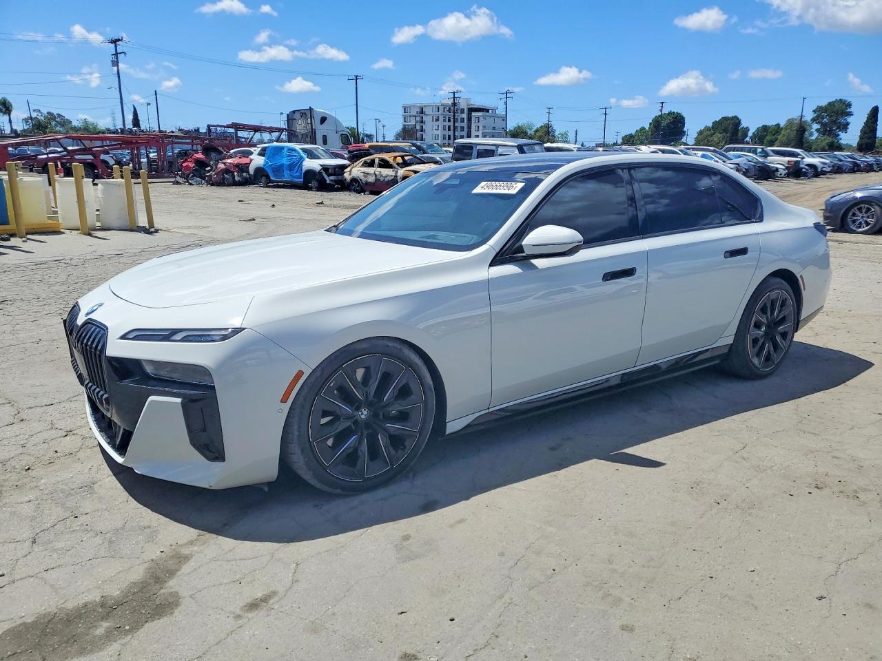2024 BMW i7 eDrive50, VIN WBY43EJ05RCS34374 — Front end