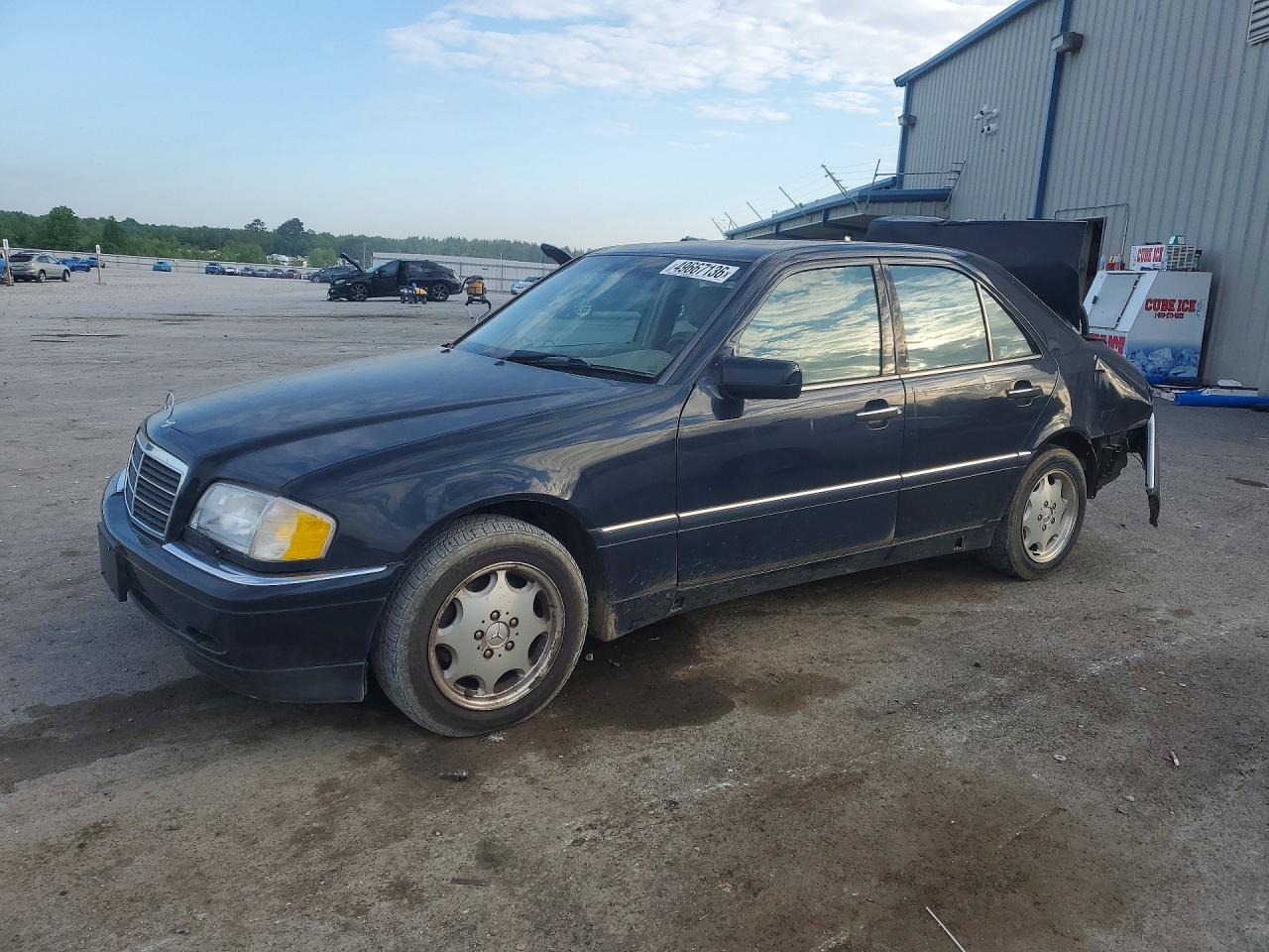 1998 Mercedes-Benz C 230/260/280/320, VIN WDBHA29G2WA627344 — Rear end