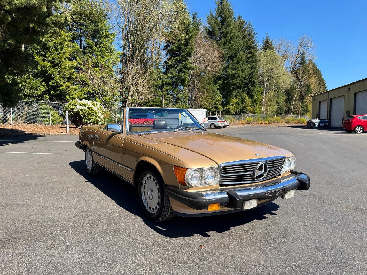 1981 Mercedes-Benz 380 SL, VIN WDBBA45A1BB009178 — Minor dents and scratches