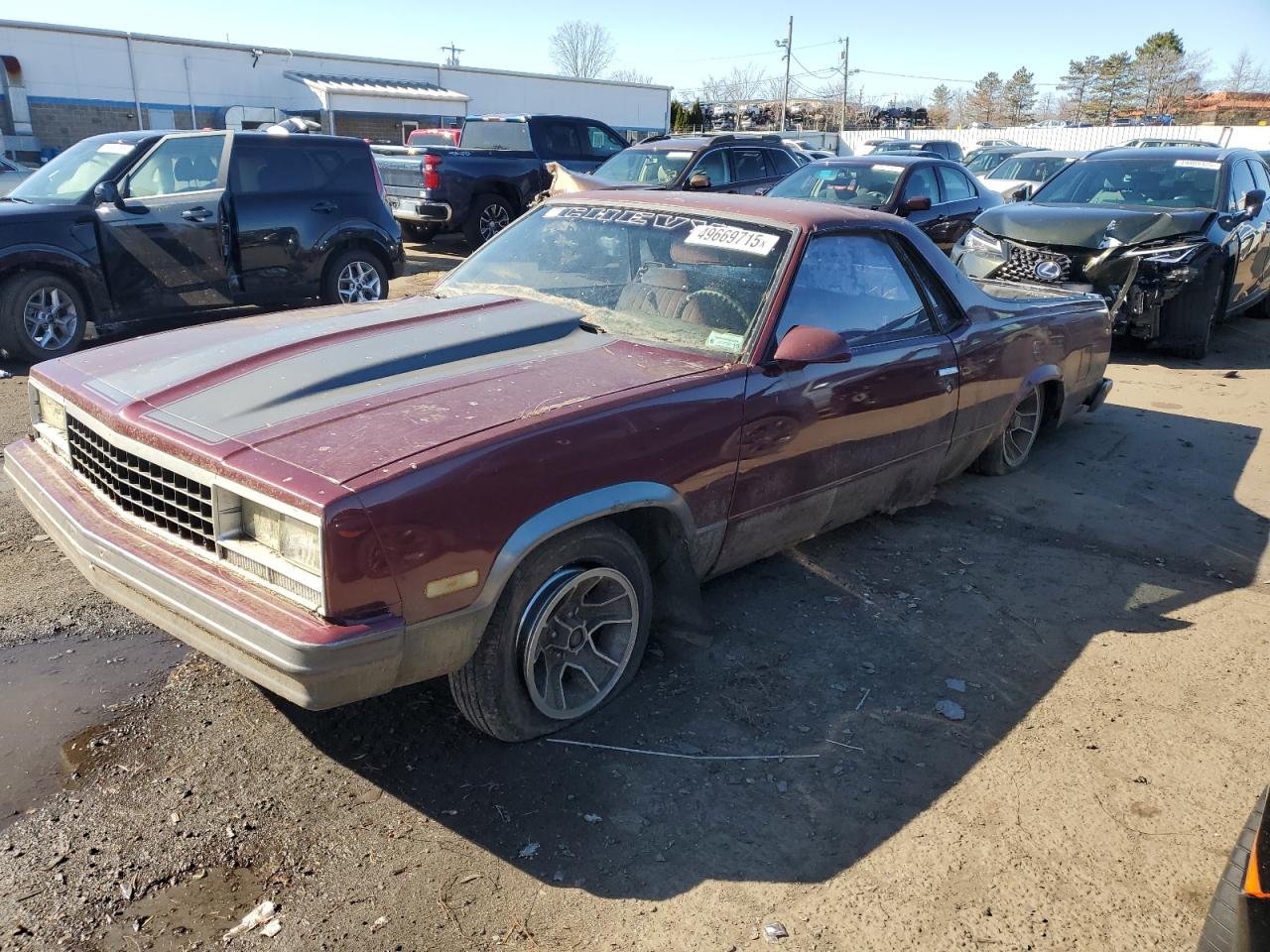 1986 Chevrolet El Camino, VIN 3GCCW80Z9GS914985 — Normal wear