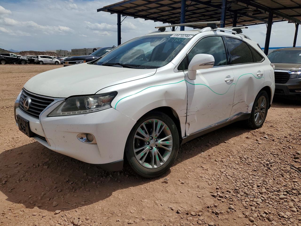 2013 Lexus RX 450h, VIN JTJBC1BA5D2051416 — Side