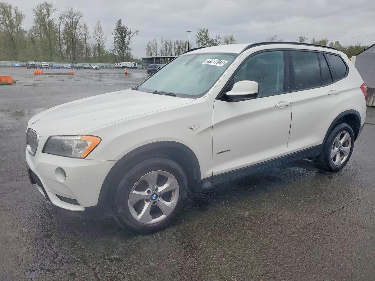 2012 BMW X3 28i, VIN 5UXWX5C51CL722542 — Зад