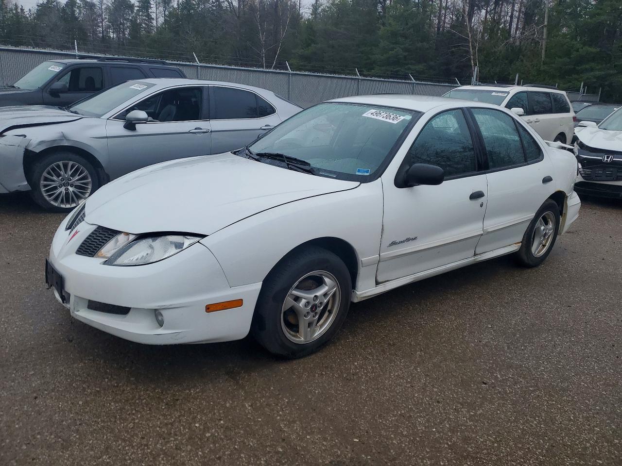 2004 Pontiac Sunfire SE, VIN 1G2JB52F347241761 — Зад