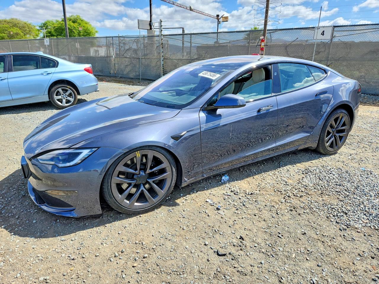 2023 Tesla Model S, VIN 5YJSA1E50PF517598 — Front end