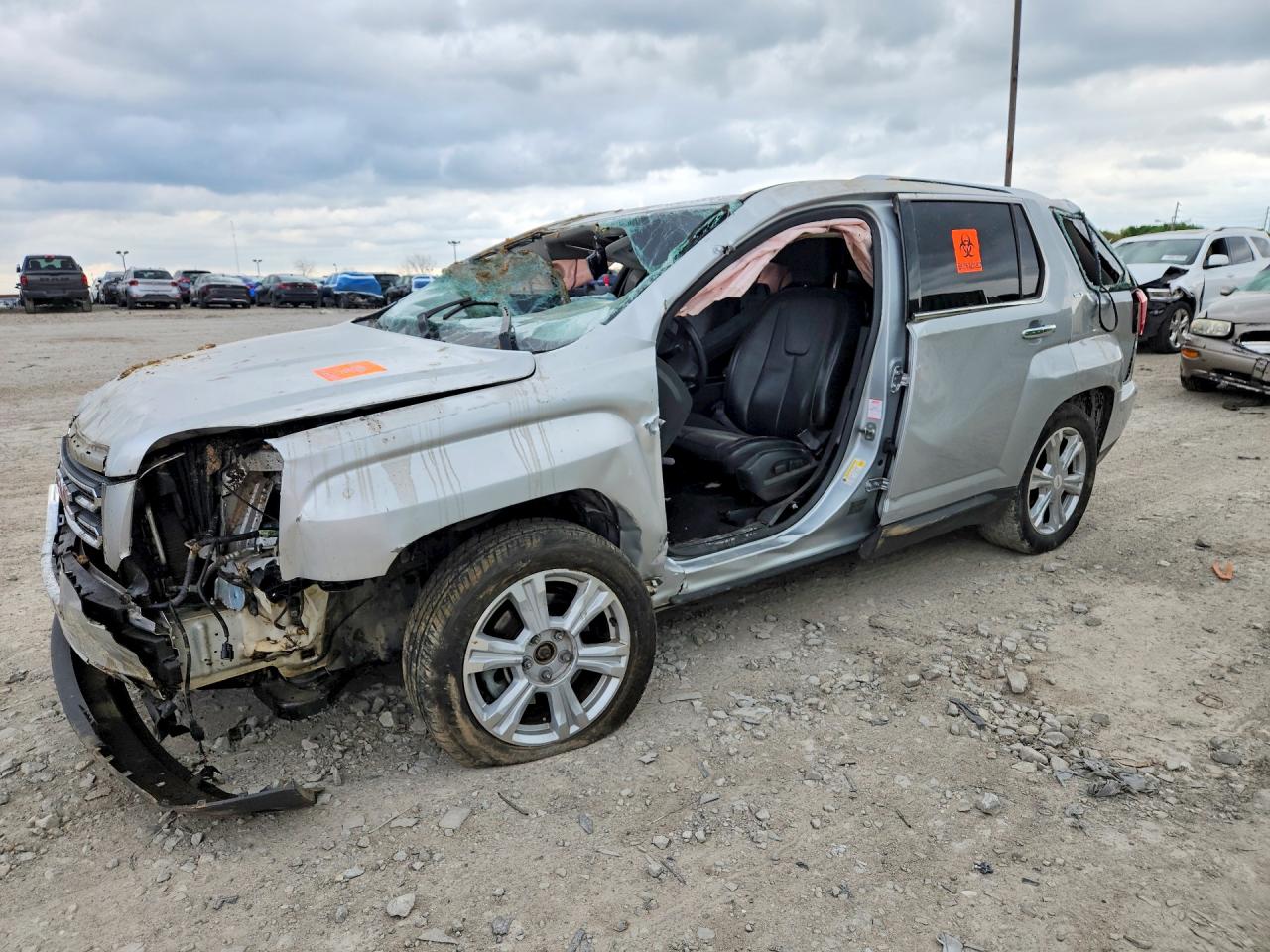 2016 GMC Terrain SLT, VIN 2GKALPEK7G6305502 — Rollover