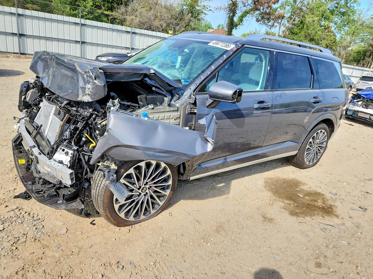 2026 Hyundai Palisade Hybrid Calligraphy, VIN KM8RMESA2TU048641 — Front end