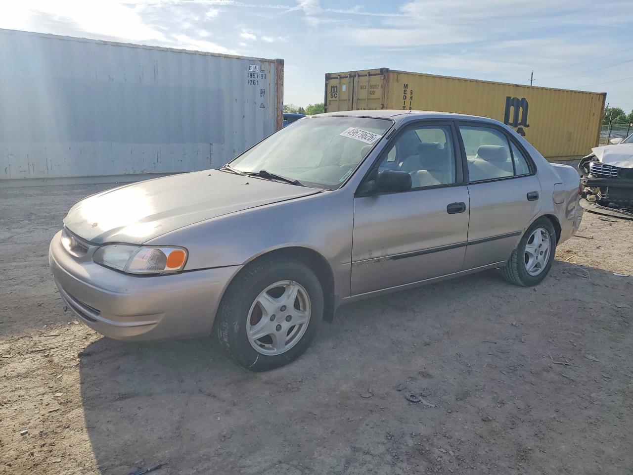 1998 Toyota Corolla CE, VIN 2T1BR12E0WC005257 — Зад