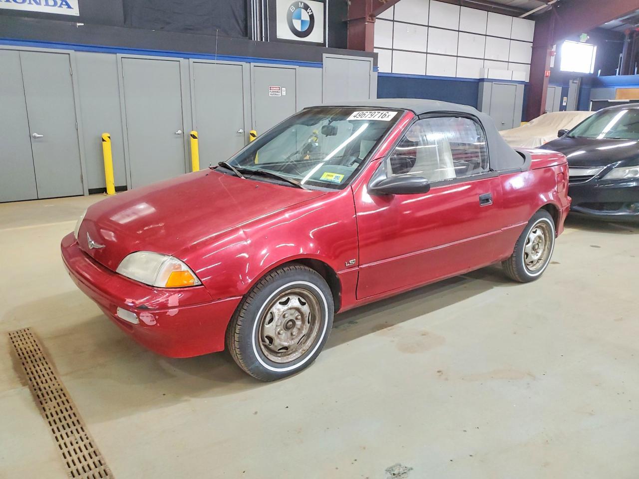 1991 Geo Metro, VIN JG1MR3360MK617104 — Мелкие вмятины и царапины