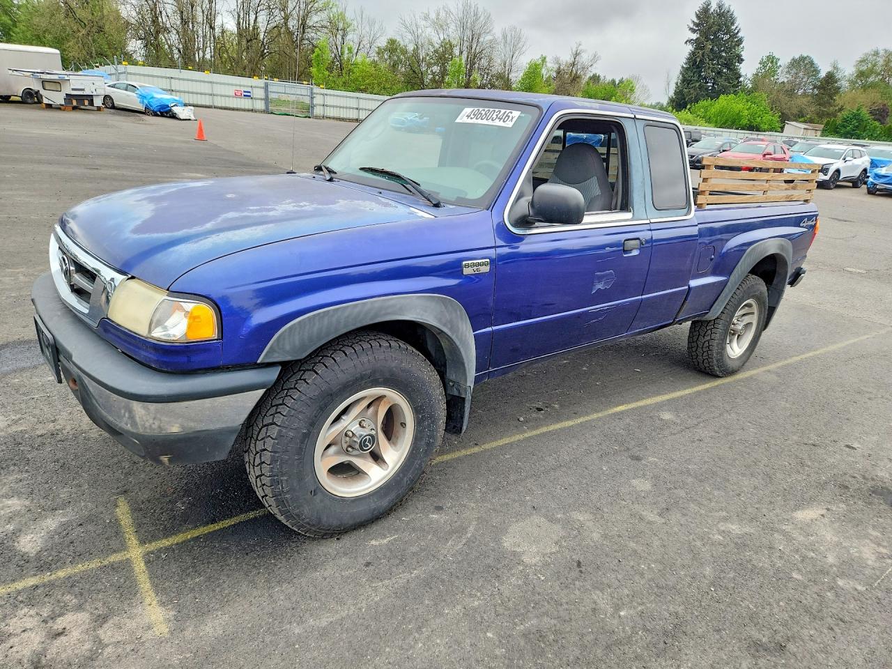 2001 Mazda B-Series SE, VIN 4F4ZR17U81TM28126 — Перед