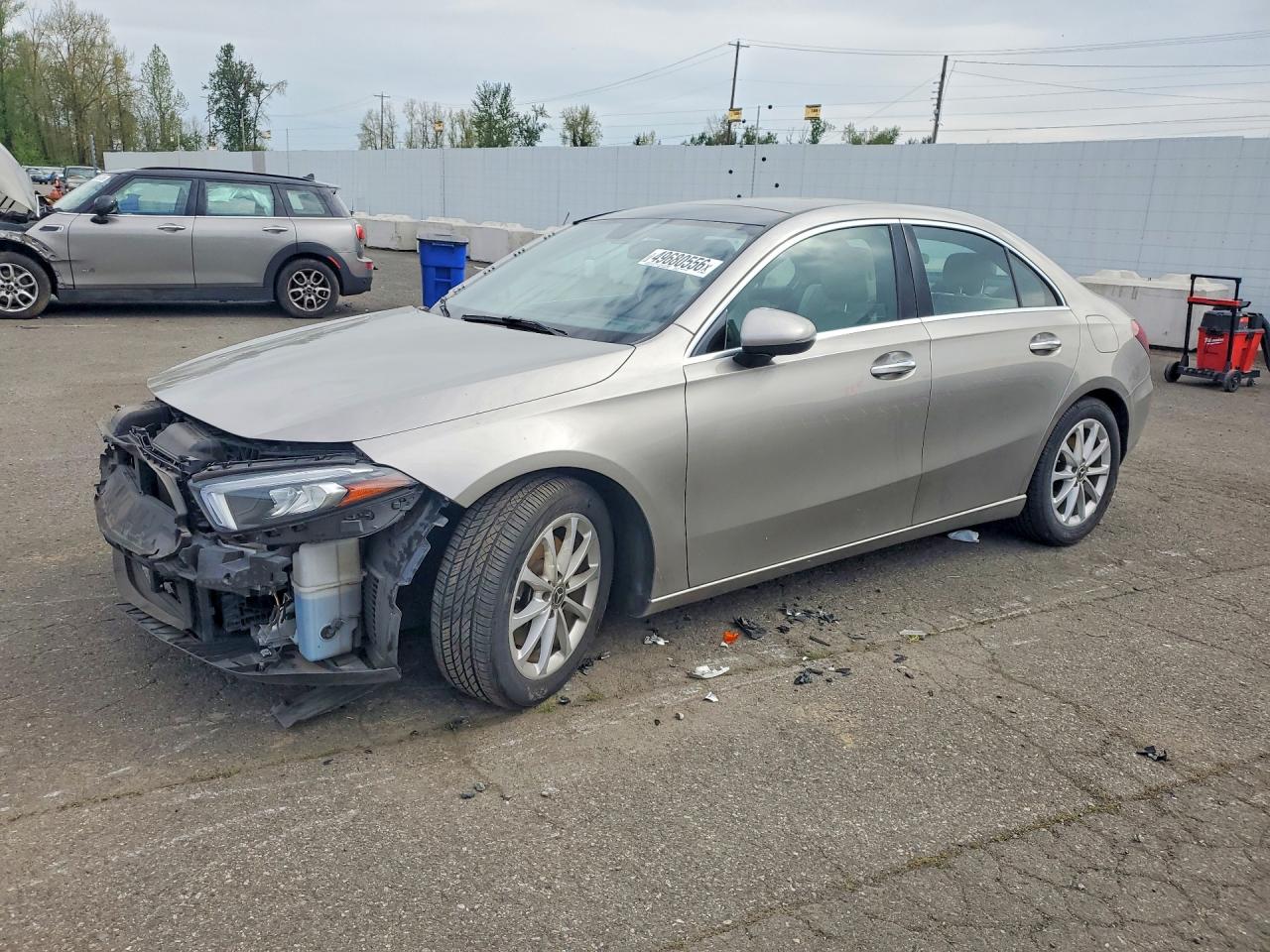 2020 Mercedes-Benz A 220, VIN WDD3G4FB7LW039796 — Front end