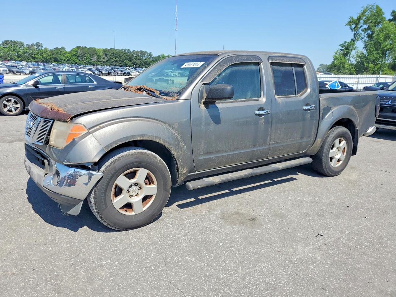 2005 Nissan Frontier SE, VIN 1N6AD07U55C429218 — Front end