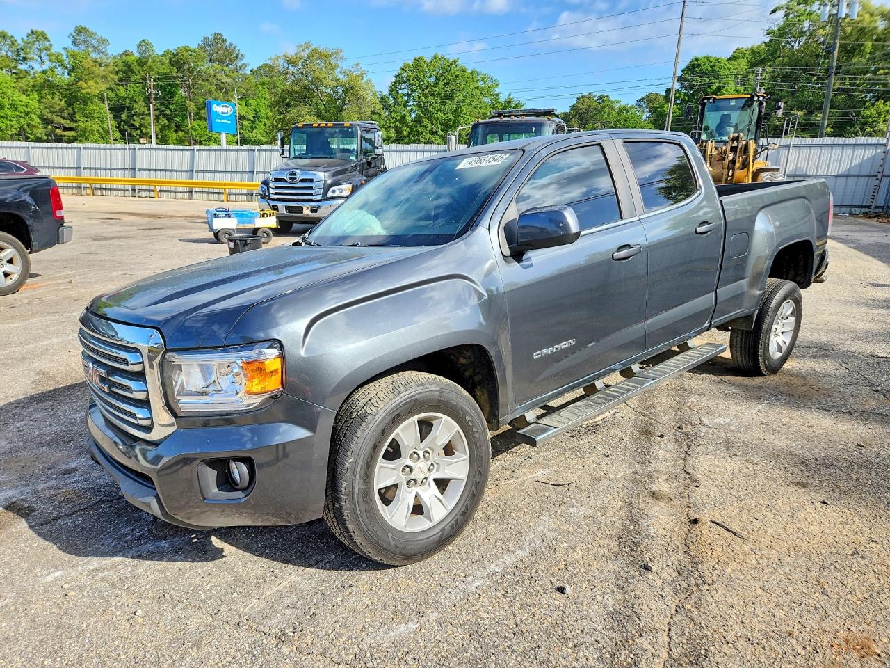 2015 GMC Canyon 2WD SLE, VIN 1GTG5BE30F1148229 — Front end