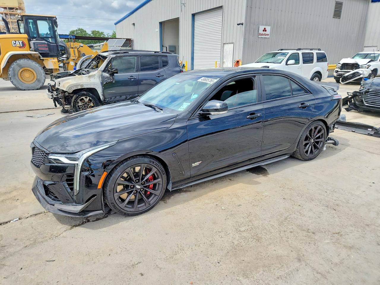 2024 Cadillac CT4-V Blackwing, VIN 1G6D75RP9R0410256 — Зад