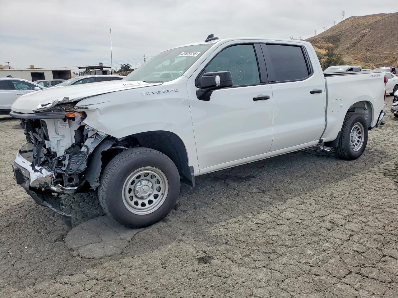 2025 Chevrolet Silverado, VIN 1GCPKAEK3SZ270461 — Front end