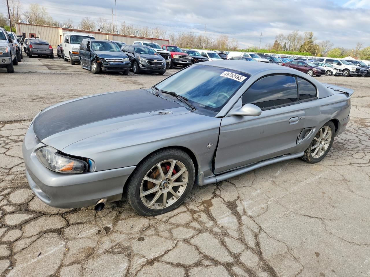 1995 Ford Mustang, VIN 1FALP4046SF200454 — Rear end