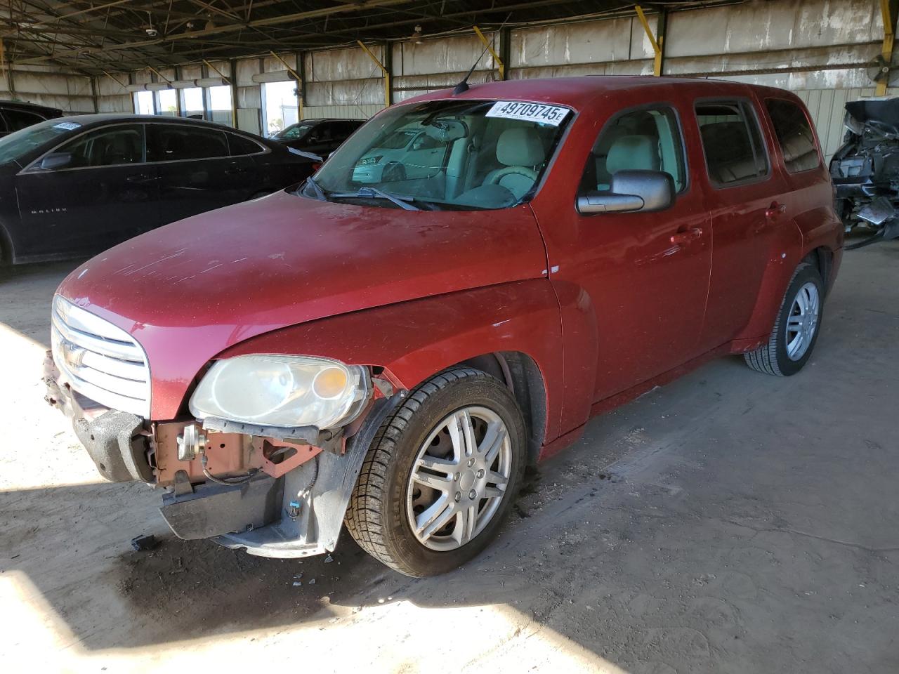 2010 Chevrolet HHR LS, VIN 3GNBAADB3AS538362 — Front end