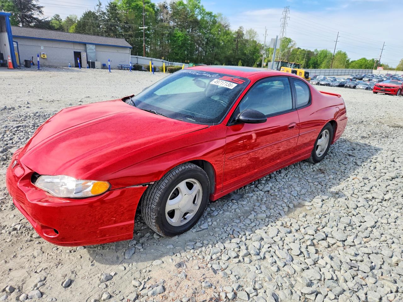 2003 Chevrolet Monte Carlo SS, VIN 2G1WX12K839198629 — Front end