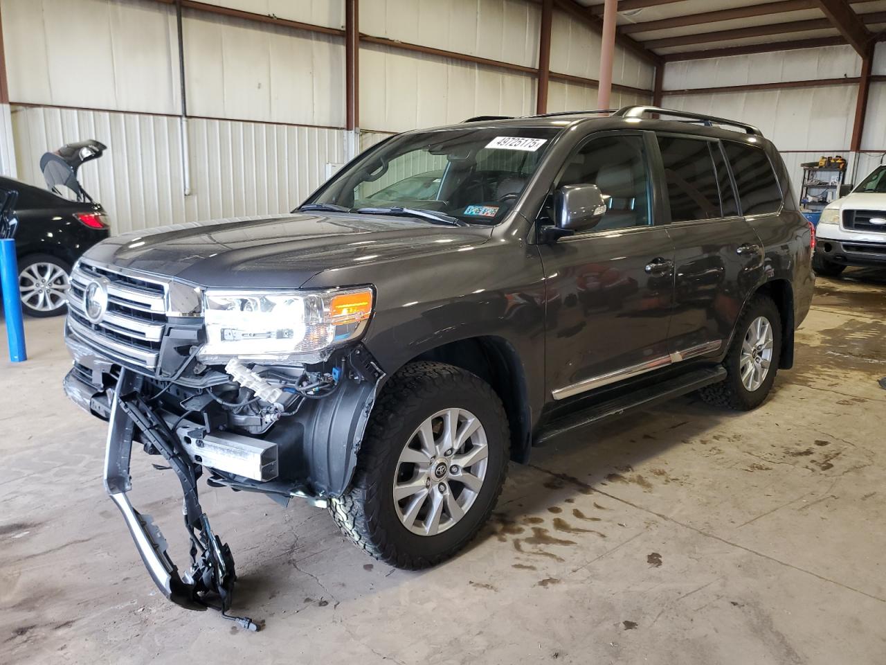 2020 Toyota Land Cruiser, VIN JTMCY7AJ5L4094265 — Rear end
