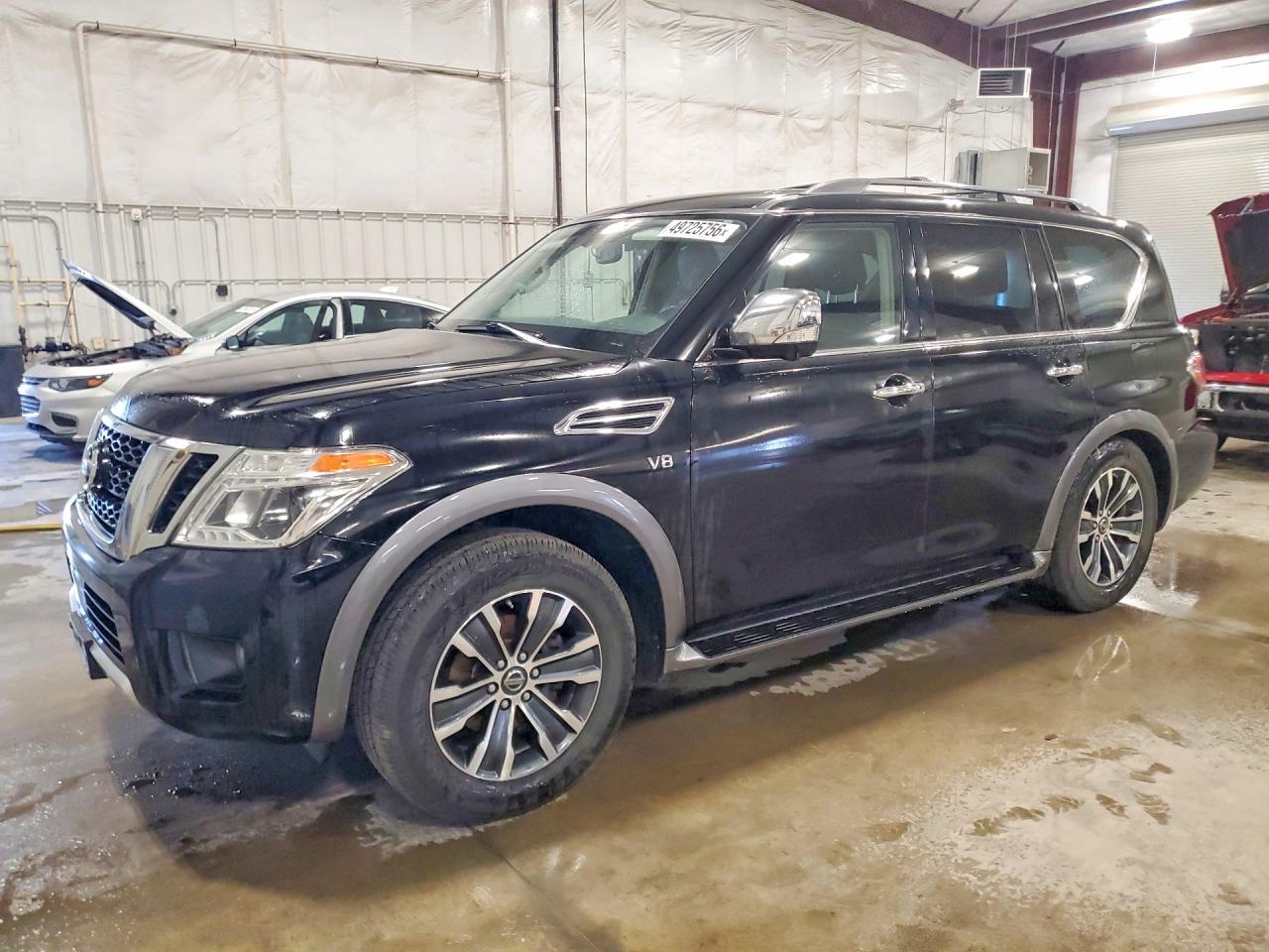 2018 Nissan Armada SL, VIN JN8AY2NC0J9553888 — Minor dents and scratches