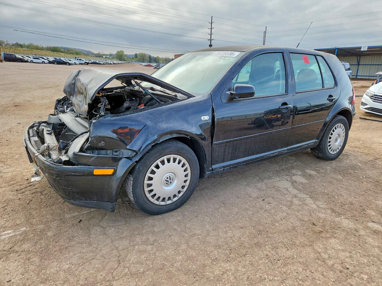 2002 Volkswagen Golf GLS, VIN 9BWGK61J424059248 — Front end