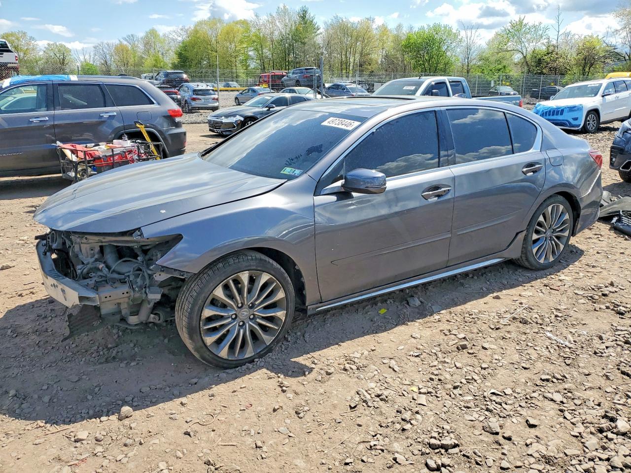 2018 Acura RLX Technology, VIN JH4KC1F57JC001458 — Front end