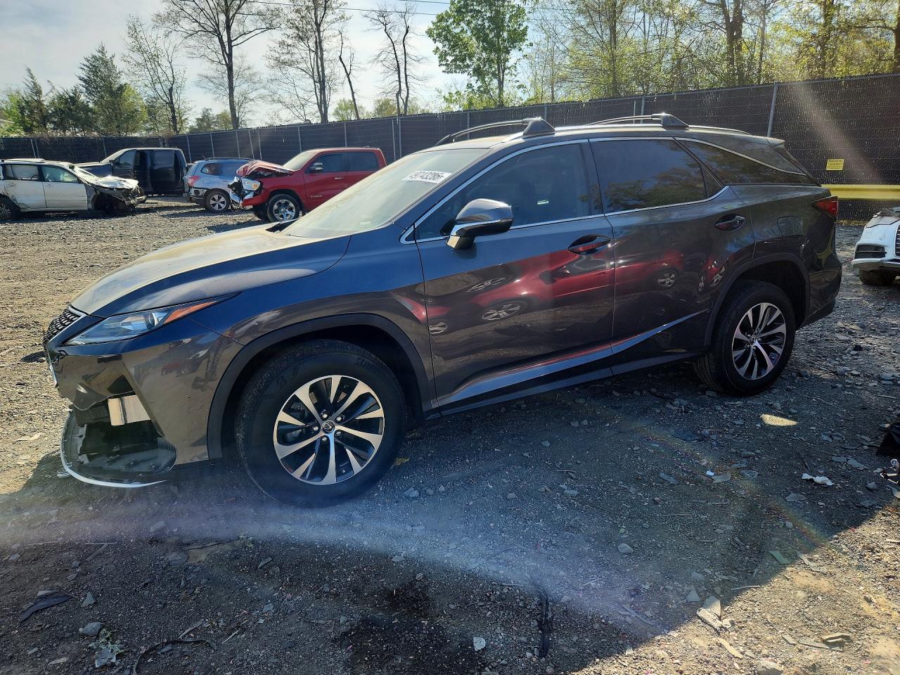 2022 Lexus RX 350L, VIN JTJAZKFA2N2037890 — Rear end