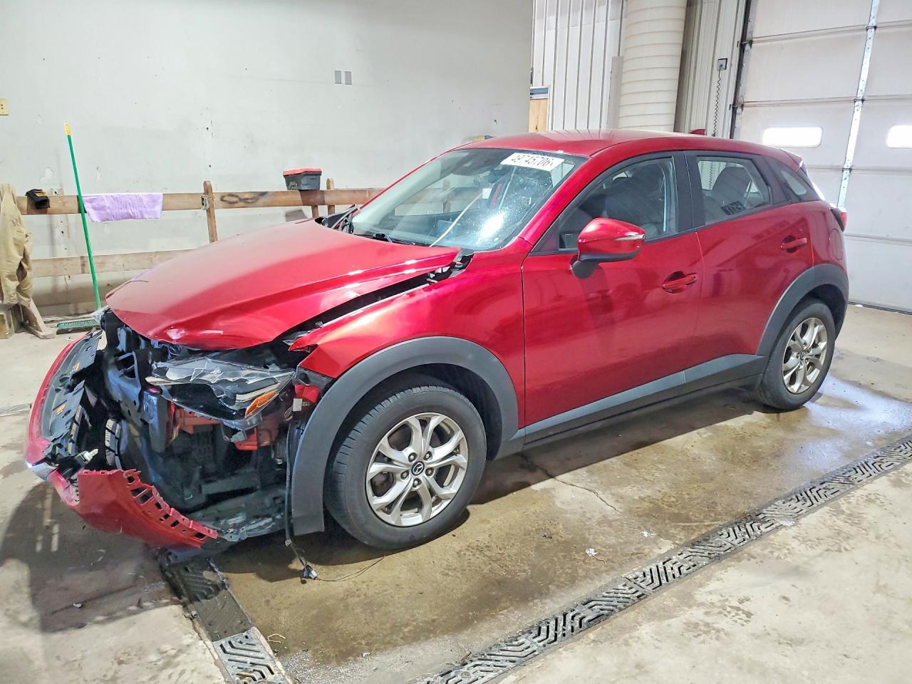 2019 Mazda CX-3 Sport, VIN JM1DKFB71K0433242 — Front end