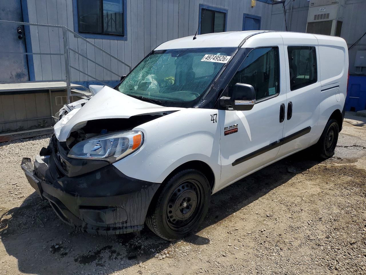 2021 Ram ProMaster City Cargo Tradesman, VIN ZFBHRFAB2M6V75900 — Front end