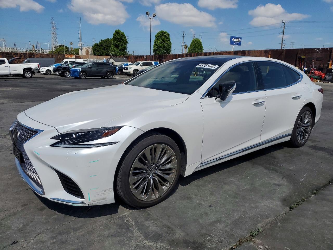 2019 Lexus LS 500, VIN JTHB51FF5K5009051 — Side