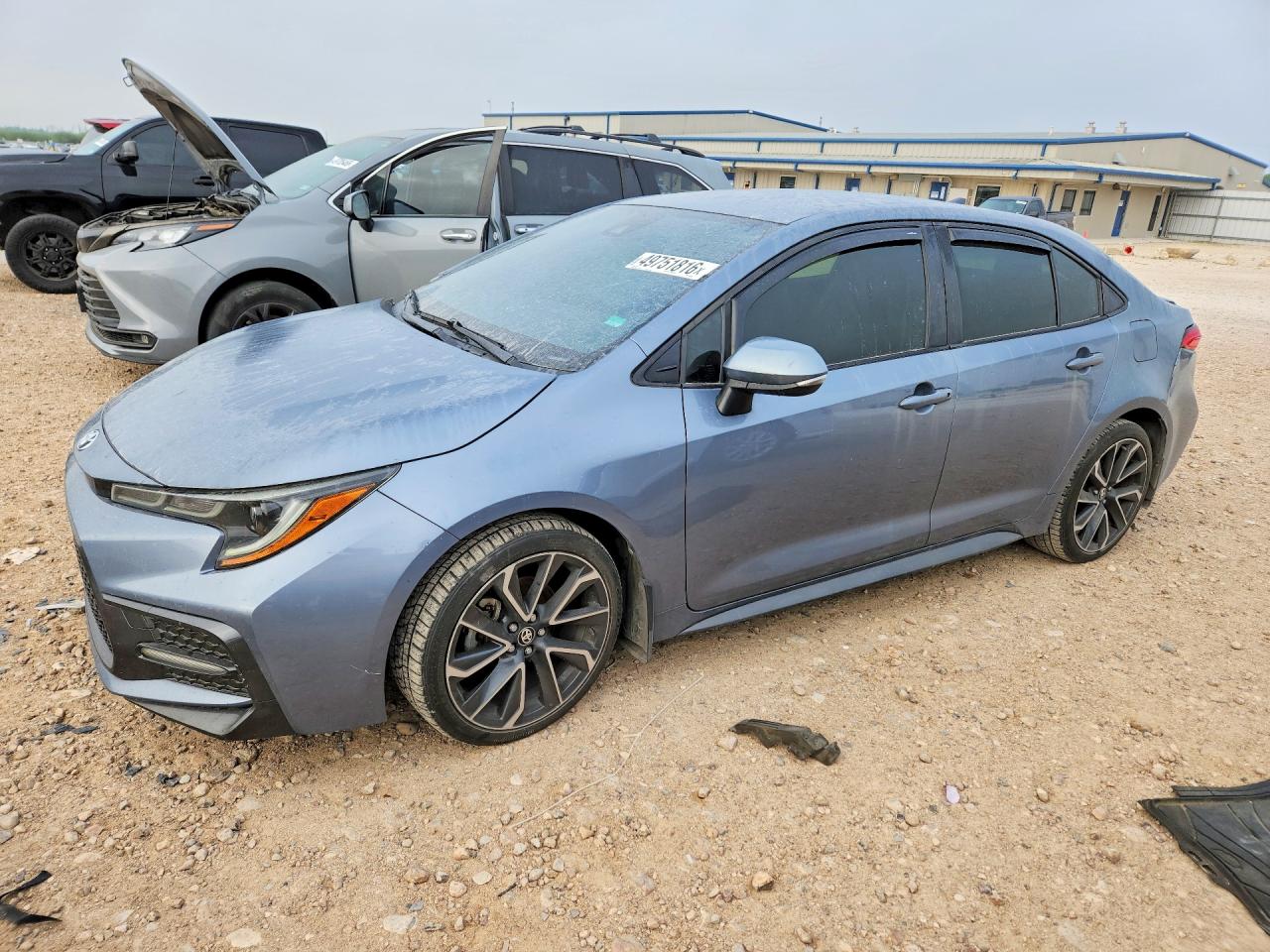 2021 Toyota Corolla SE, VIN JTDS4MCE1MJ059456 — Side