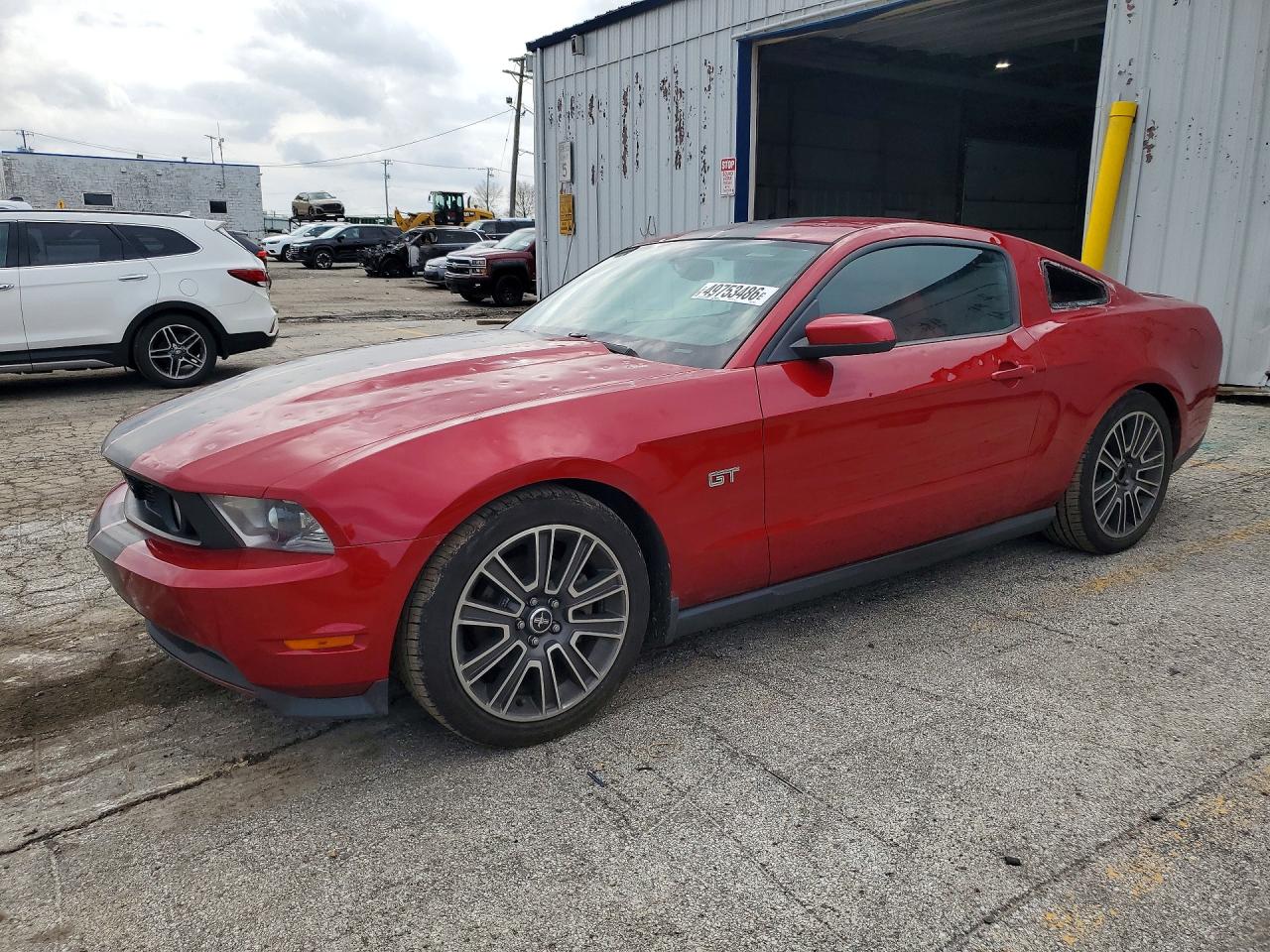 2010 Ford Mustang GT, VIN 1ZVBP8CH7A5146420 — Hail