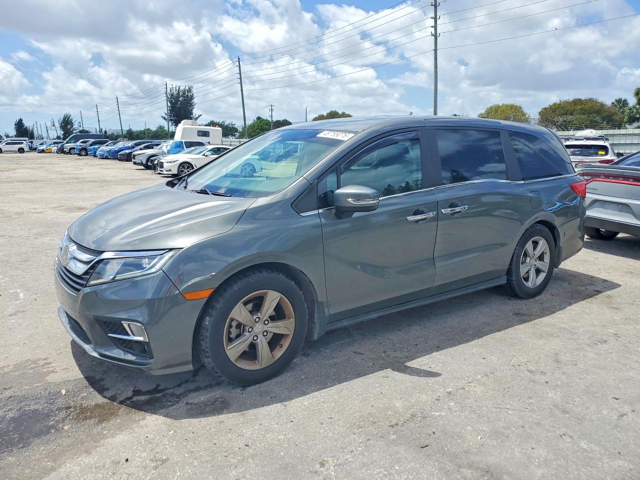 2019 Honda Odyssey EX-L, VIN 5FNRL6H73KB026437 — Prior damage history