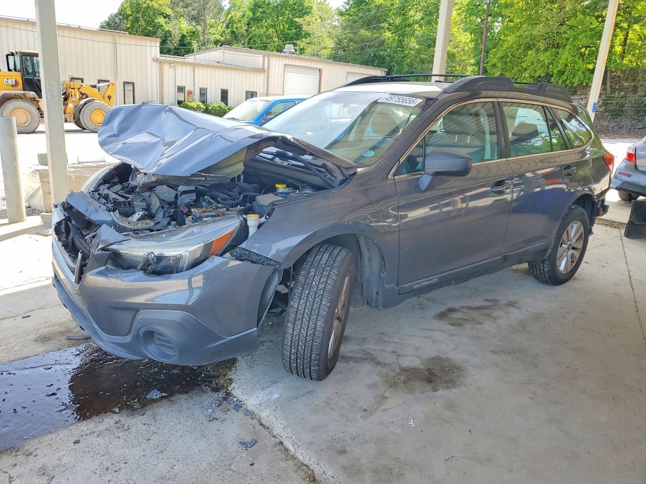 2018 Subaru Outback, VIN 4S4BSAAC9J3271930 — Перед