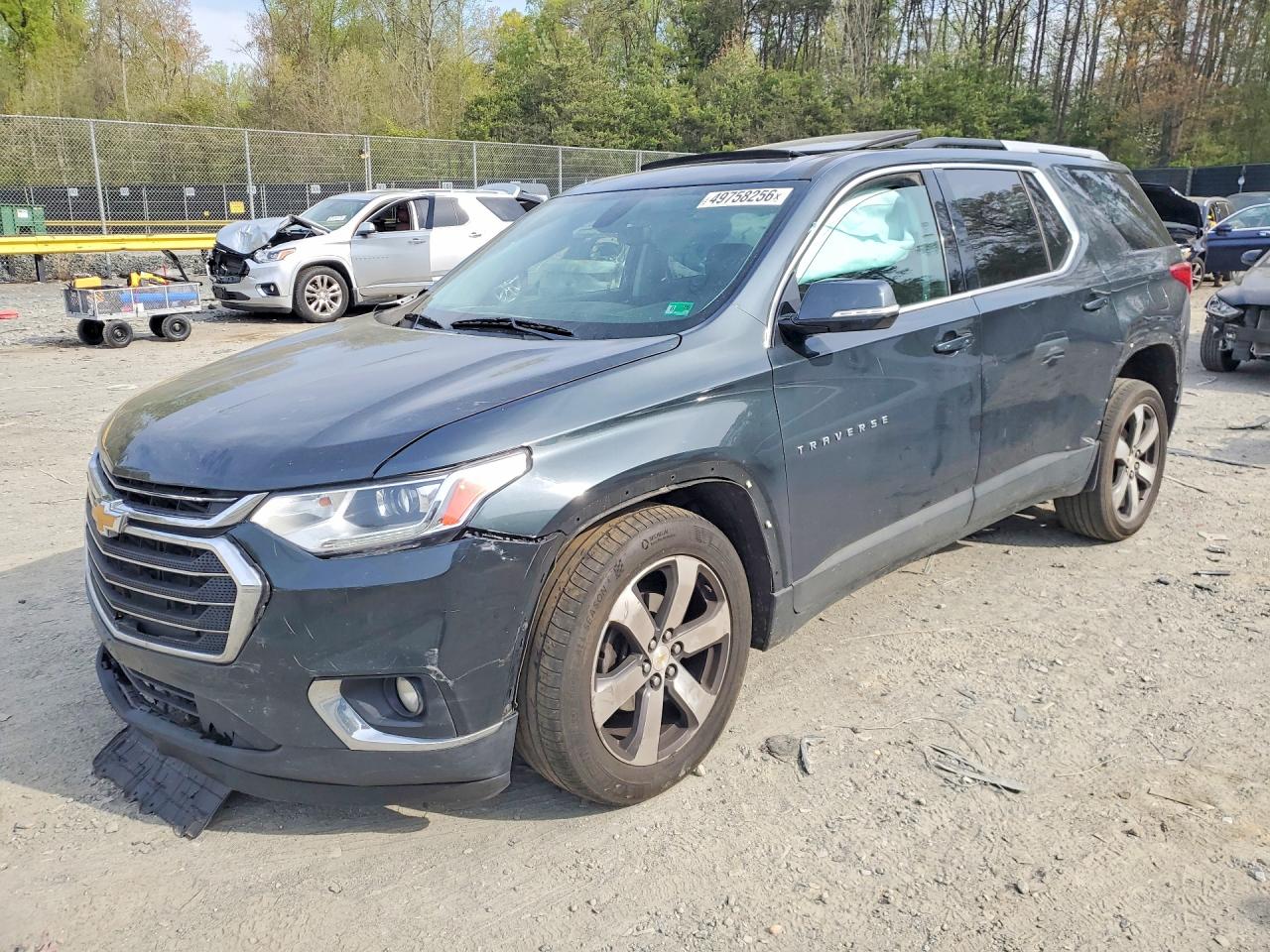 2018 Chevrolet Traverse LT, VIN 1GNEVHKW5JJ157856 — Front end