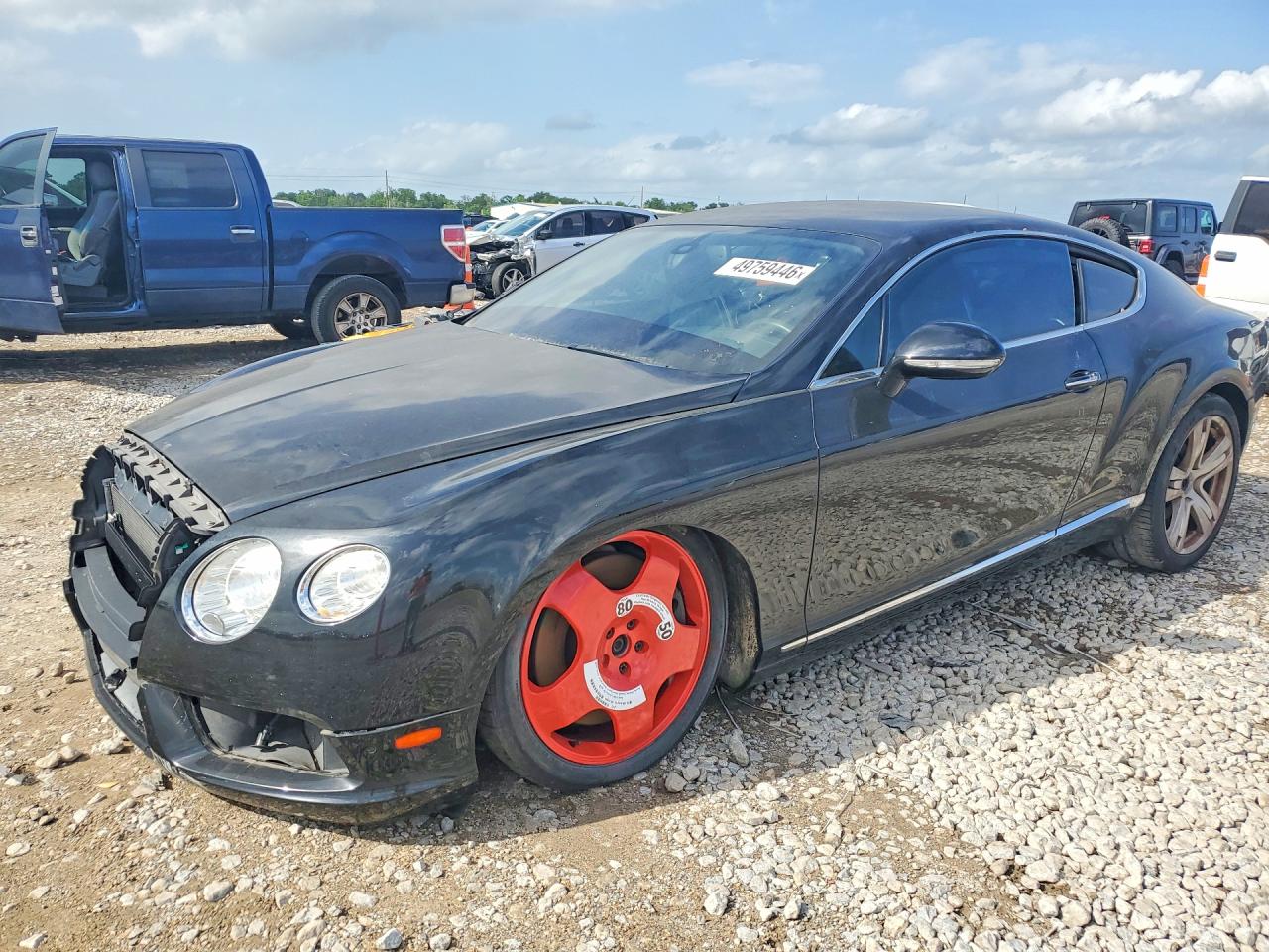 2013 Bentley Continental GT, VIN SCBFT7ZA4DC083347 — Мелкие вмятины и царапины