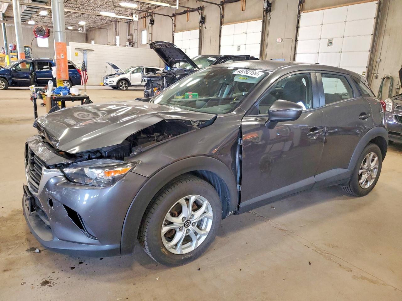 2019 Mazda CX-3 Sport, VIN JM1DKFB78K0414672 — Front end