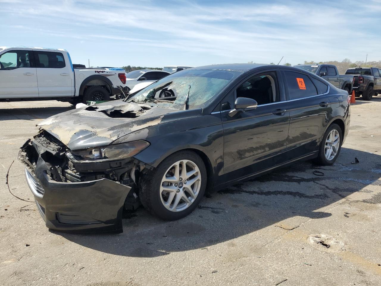 2015 Ford Fusion SE, VIN 3FA6P0HD0FR248440 — Burn