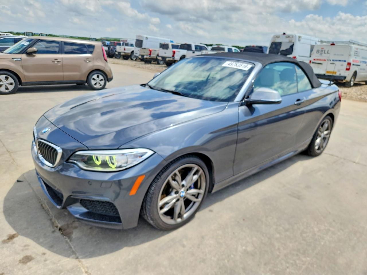 2015 BMW 2 Series M235i, VIN WBA1M1C53FVZ99339 — Rear end
