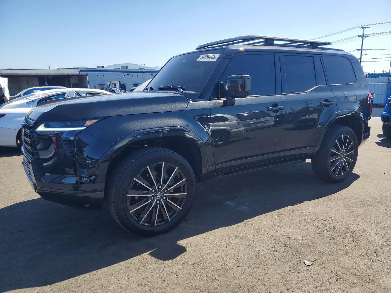 2025 Lexus GX 550 Luxury+, VIN JTJVBCDX6S5045262 — Prior damage history