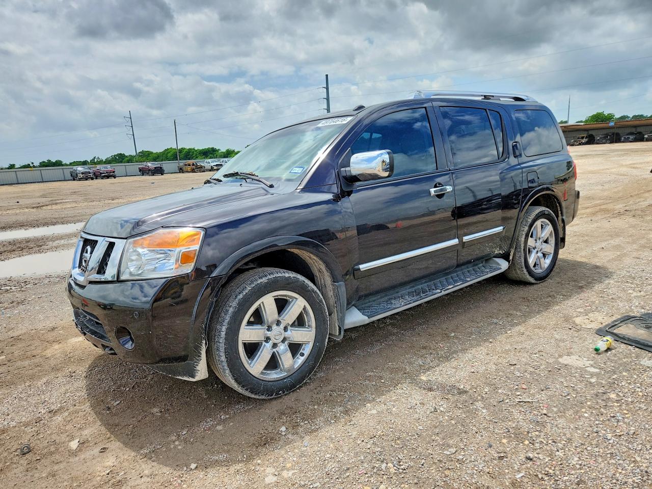 2011 Nissan Armada Platinum, VIN 5N1BA0NF7BN611471 — Rear end