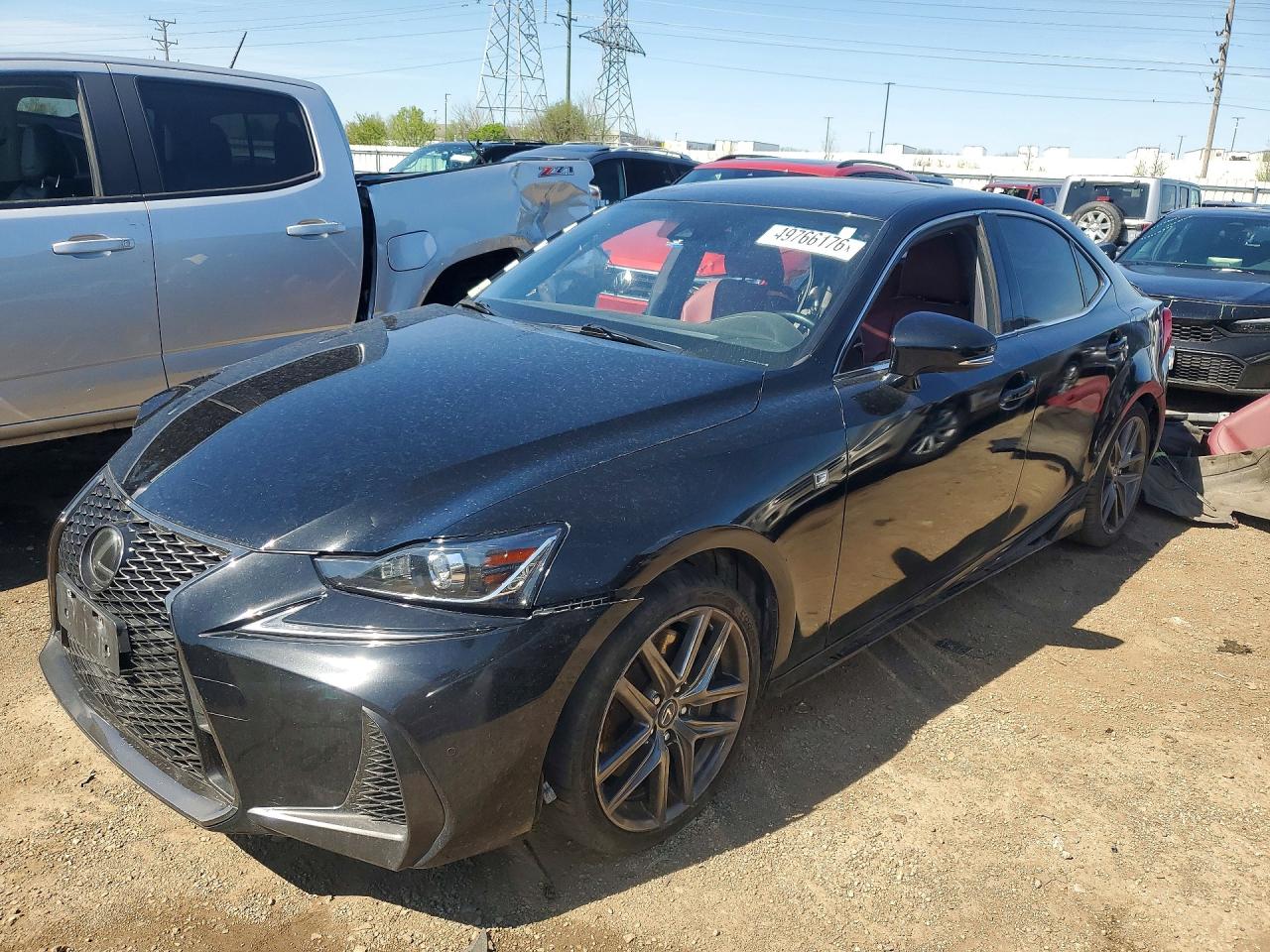 2020 Lexus IS 300 F Sport, VIN JTHG81F27L5041754 — Бок