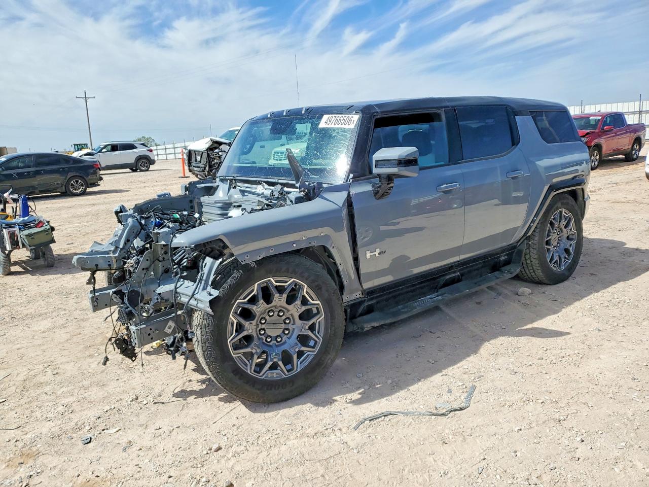 2025 GMC Hummer EV 3X, VIN 1GKT0RDC8SU112003 — Front end