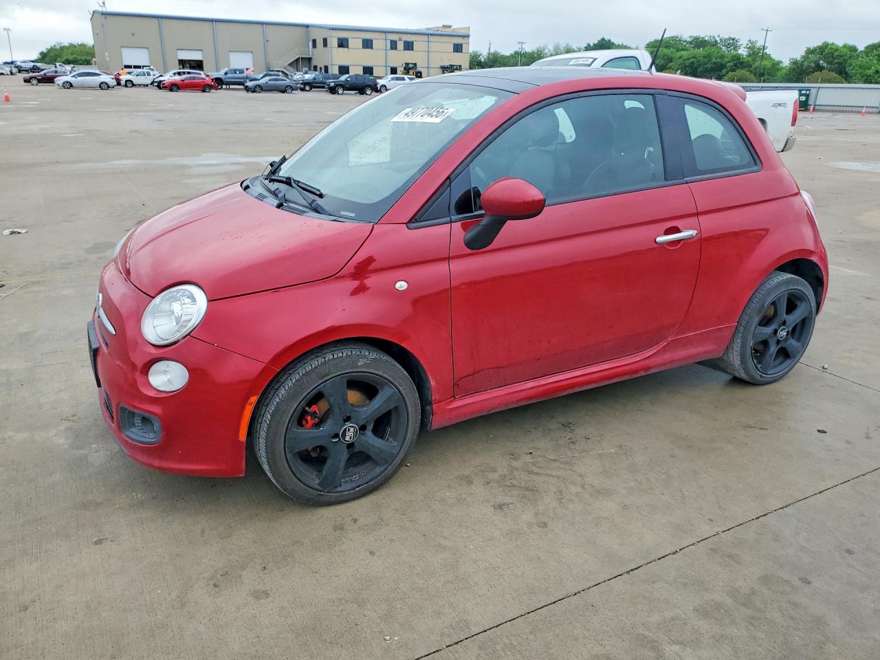 2014 FIAT 500 Sport, VIN 3C3CFFBR9ET200285 — Side