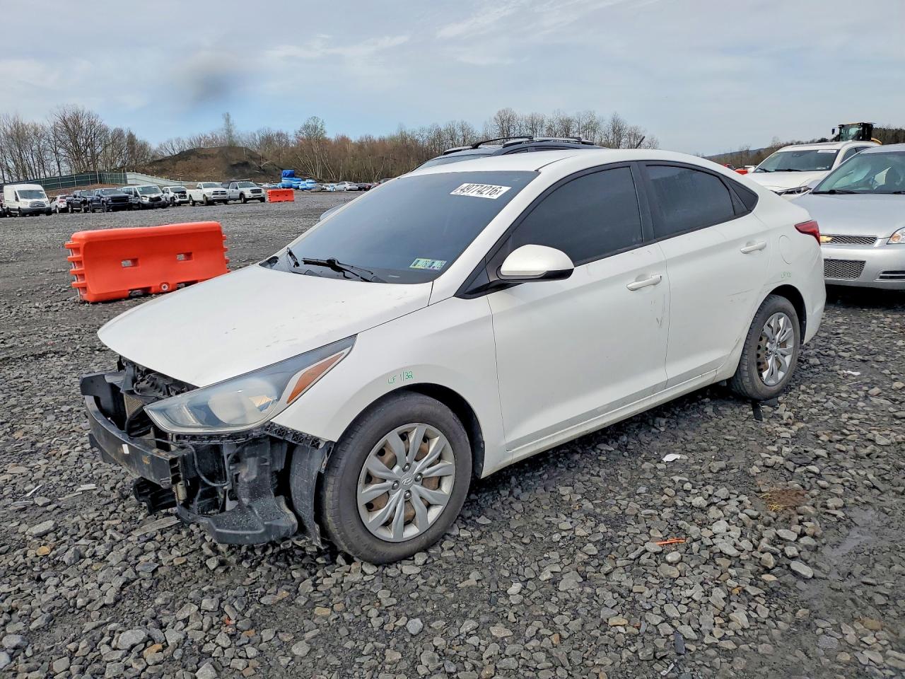 2020 Hyundai Accent SE, VIN 3KPC24A69LE114026 — Front end