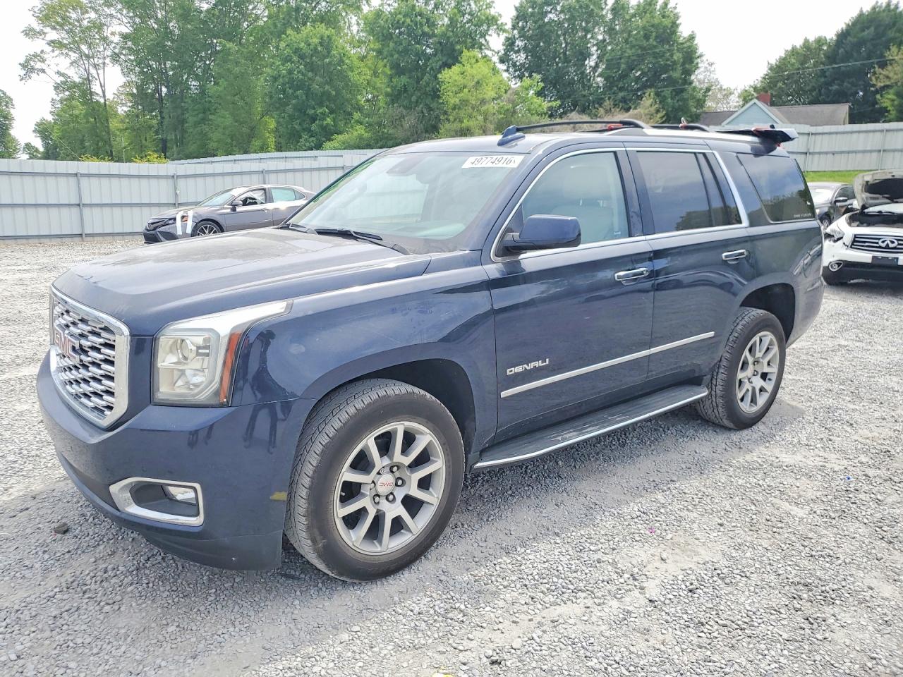 2020 GMC Yukon Denali, VIN 1GKS1CKJ6LR182871 — Rear end