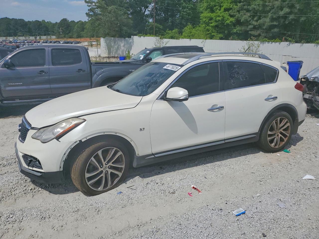 2017 Infiniti QX50, VIN JN1BJ0RP2HM381539 — Front end
