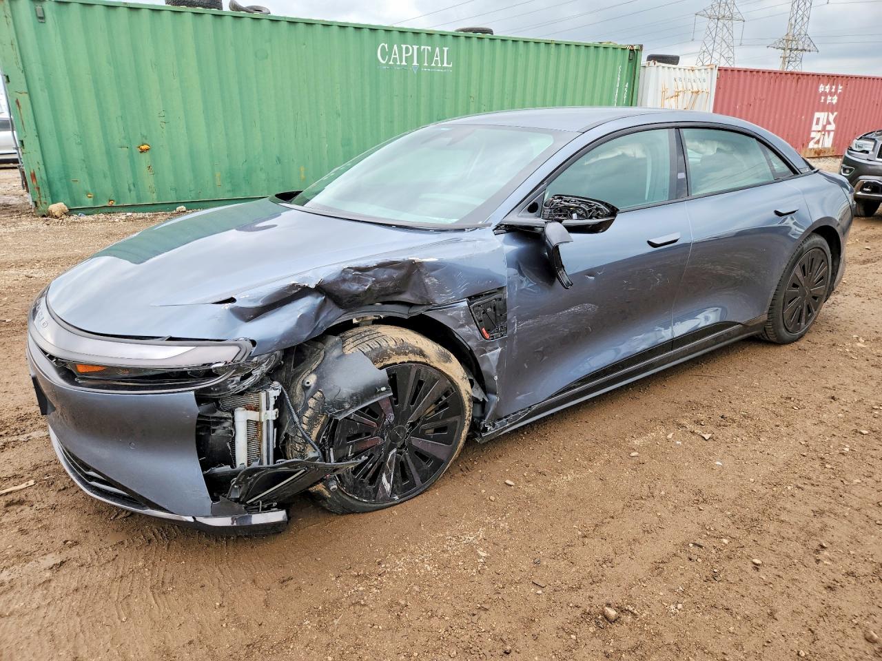 2025 Lucid Air Touring, VIN 50EA1TEA6SA002087 — Front end